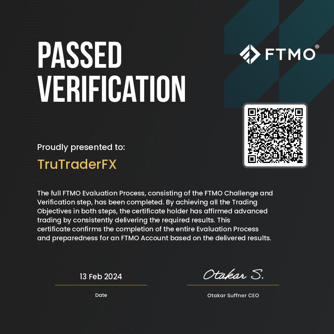 FTMO Verification Passed
