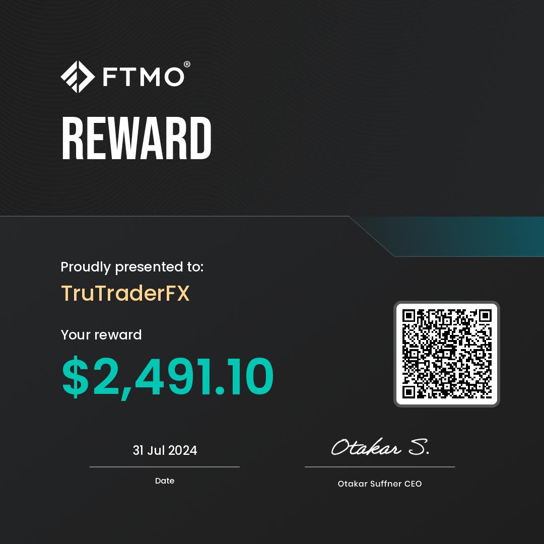 FTMO Reward Payout