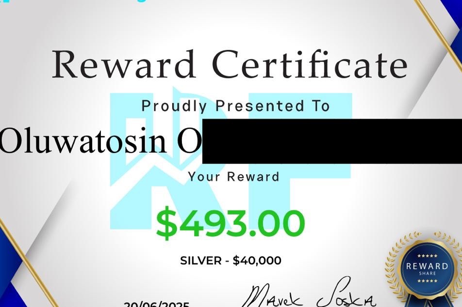 Oluwatosin O. — Payout · $493
