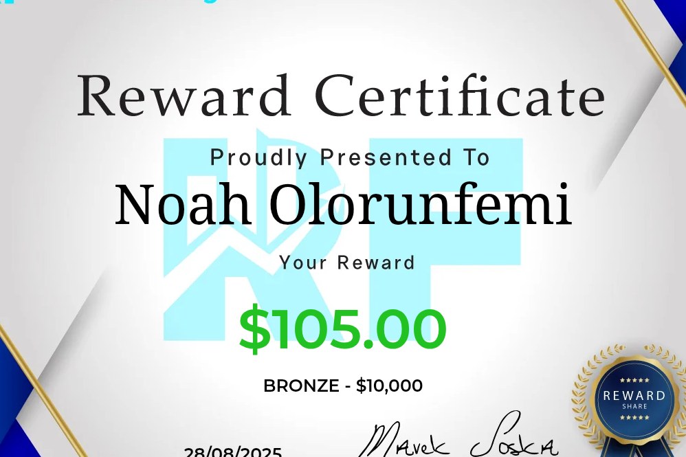 Noah Olorunfemi — Payout · $105